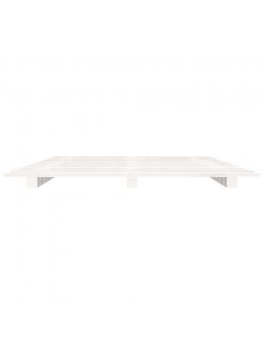 Giroletto Bianco 90x190 cm in Legno Massello di Pino