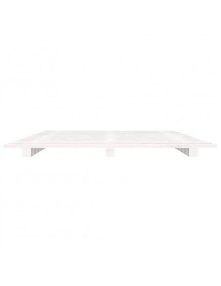Giroletto Bianco 90x190 cm in Legno Massello di Pino
