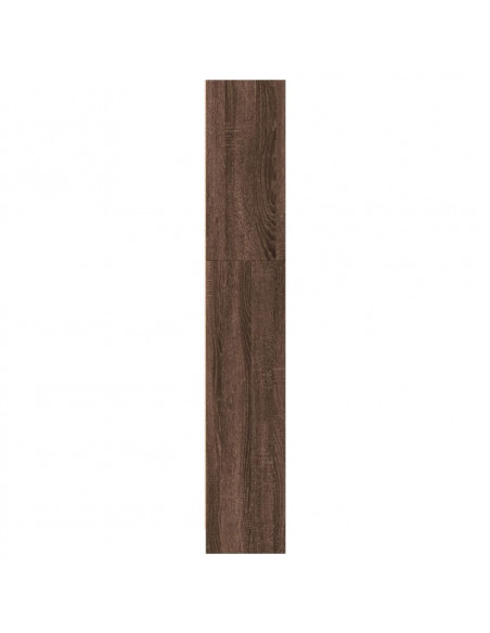 Libreria Rovere Marrone 40x24x143 cm in Legno Multistrato