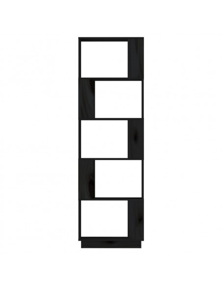 Libreria/Divisorio Bianco 51x25x163,5 cm Legno Massello
