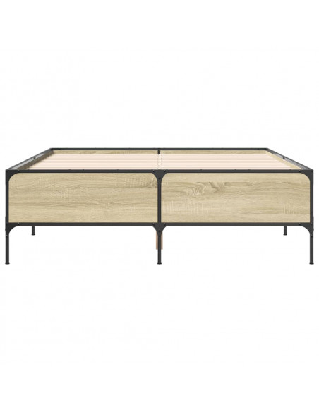 Giroletto Rovere Sonoma 140x200 cm in Legno Multistrato Metallo