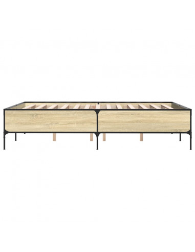 Giroletto Rovere Sonoma 140x200 cm in Legno Multistrato Metallo