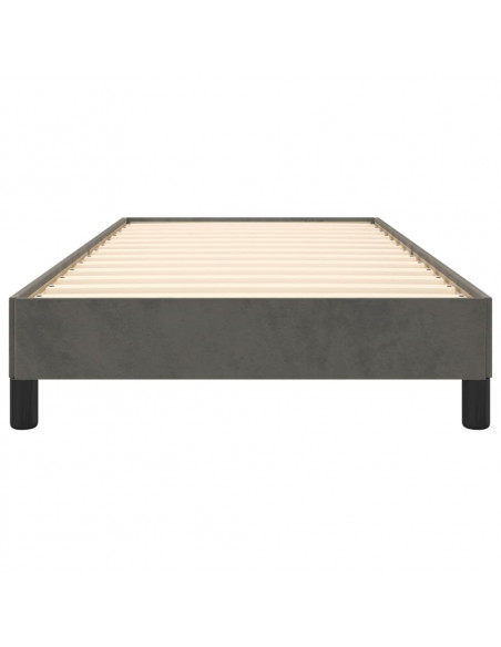 Giroletto Grigio Scuro 90x190 cm in Velluto