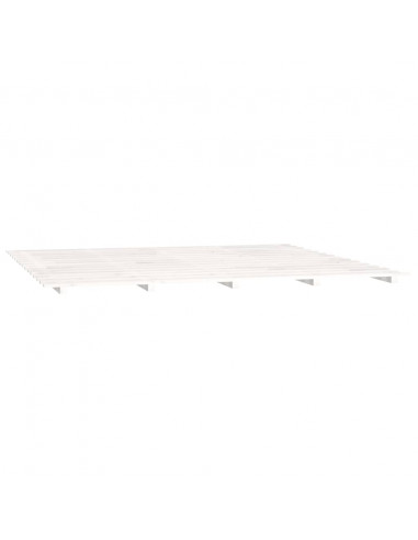 Giroletto Bianco 180x200 cm in Legno Massello di Pino