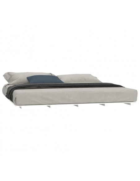 Giroletto Bianco 200x200 cm in Legno Massello di Pino