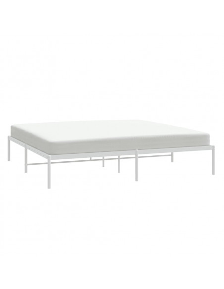 Giroletto Metallo Bianco 180x200 cm