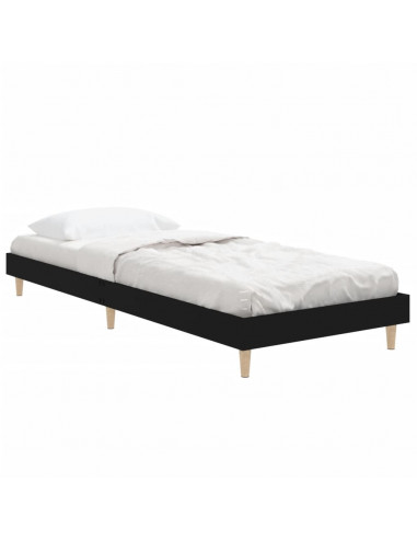 Giroletto Nero 75x190 cm in Legno Multistrato