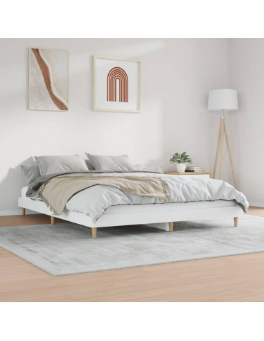 Giroletto Bianco 140x200 cm in Legno Multistrato