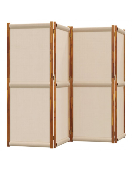 Divisorio a 4 Pannelli Tortora 280x180 cm