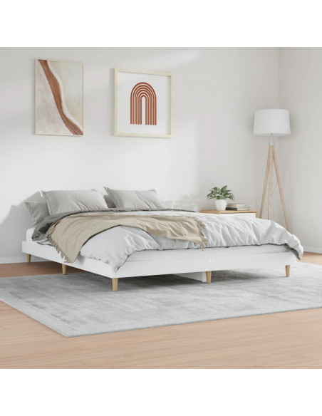 Giroletto Bianco 180x200 cm in Legno Multistrato