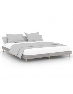 Giroletto Grigio Sonoma 200x200 cm in Legno Multistrato 2