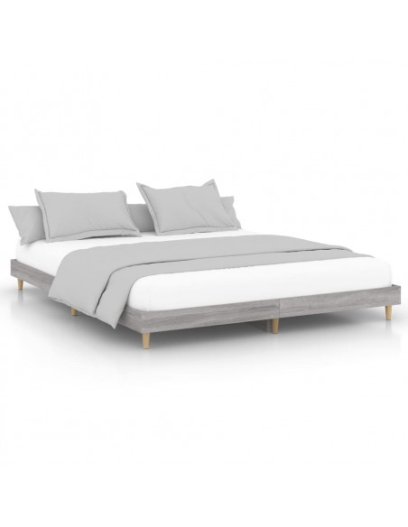 Giroletto Grigio Sonoma 200x200 cm in Legno Multistrato