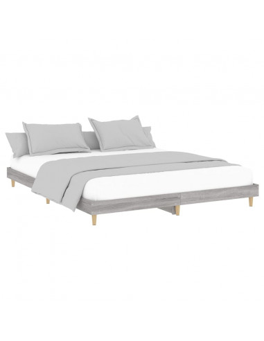 Giroletto Grigio Sonoma 200x200 cm in Legno Multistrato