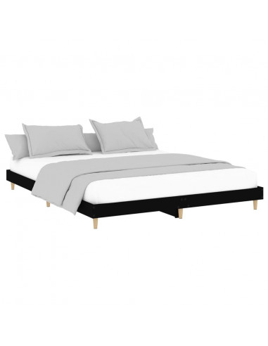 Giroletto Nero 200x200 cm in Legno Multistrato