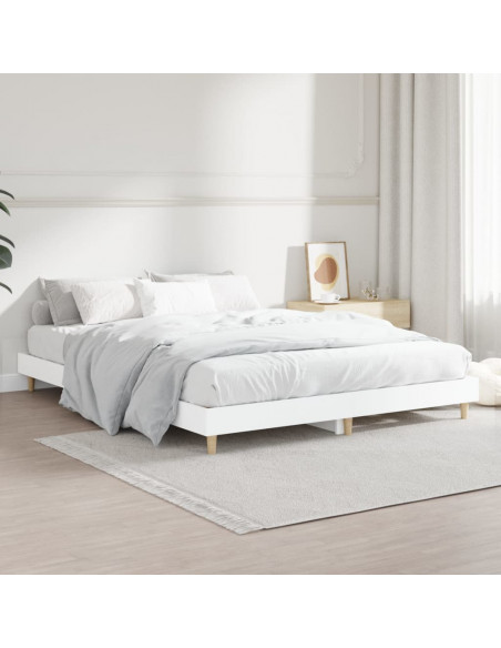 Giroletto Bianco 140x190 cm in Legno Multistrato
