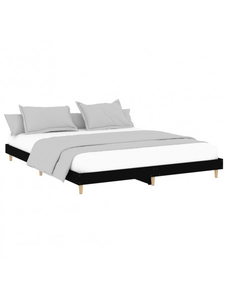 Giroletto Nero 150x200 cm in Legno Multistrato