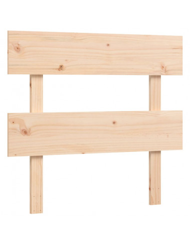 Giroletto con Testiera 90x200 cm in Legno Massello