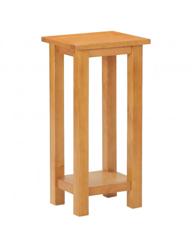 Tavolino da Salotto 27x24x55 cm in Massello di Rovere