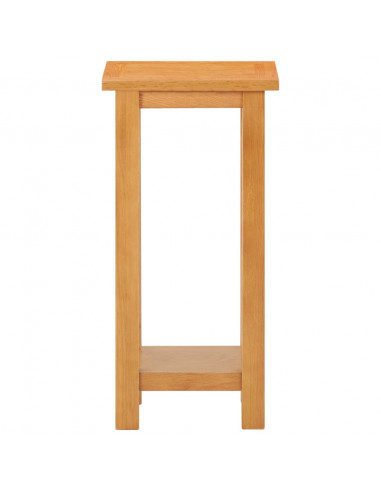 Tavolino da Salotto 27x24x55 cm in Massello di Rovere