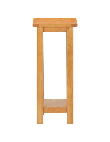 Tavolino da Salotto 27x24x55 cm in Massello di Rovere
