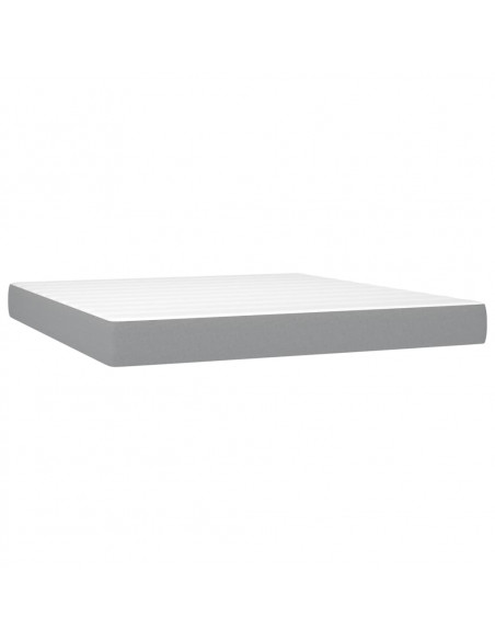 Letto Cassetti e Materasso Marrone Cera 180x200cm Massello Pino