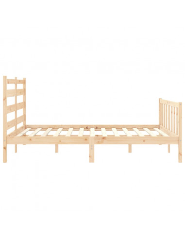 Giroletto con Testiera 160x200 cm in Legno Massello