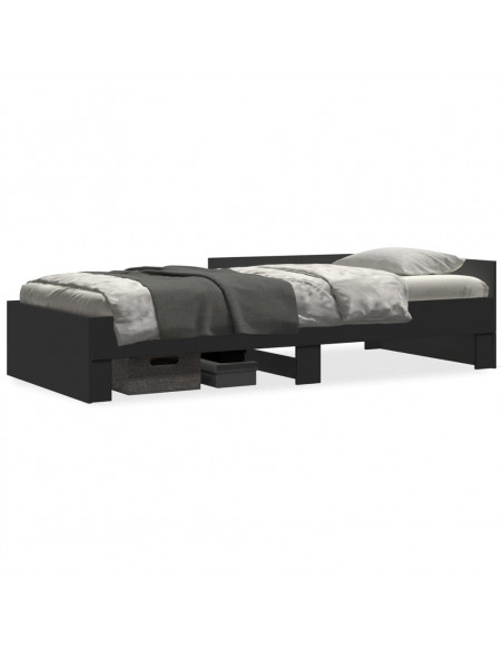 Giroletto Nero 100x200 cm in Legno Multistrato