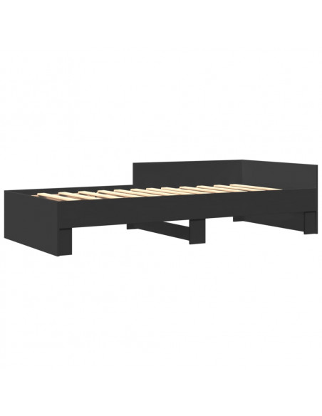 Giroletto Nero 100x200 cm in Legno Multistrato