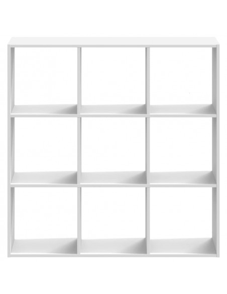 Libreria Bianca 102x32x102 cm in Legno Multistrato