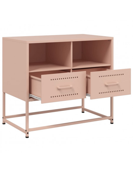 Mobile TV Rosa 68x39x60,5 cm in Acciaio