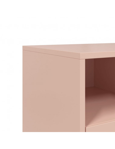 Mobile TV Rosa 68x39x60,5 cm in Acciaio