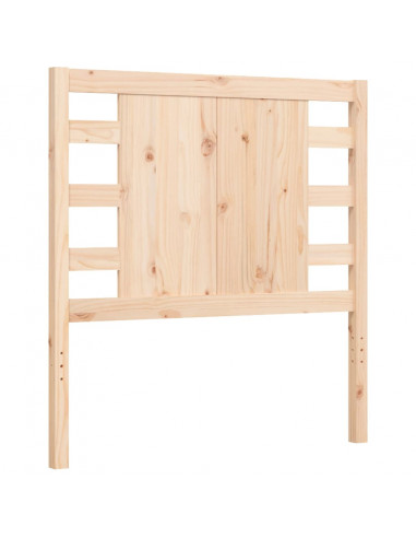 Giroletto con Testiera 90x200 cm in Legno Massello