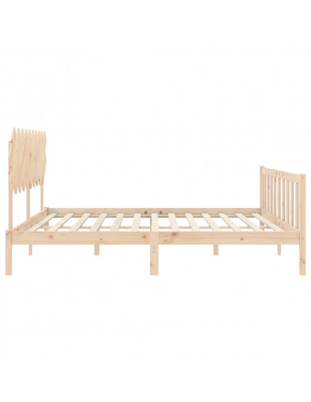 Giroletto con Testiera Small Double in Legno Massello