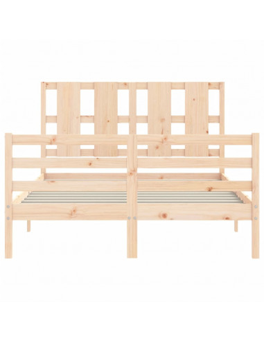 Giroletto con Testiera 120x200 cm in Legno Massello