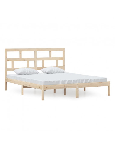 Giroletto in Legno Massello di Pino 160x200 cm