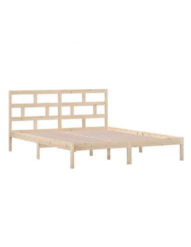 Giroletto in Legno Massello di Pino 160x200 cm