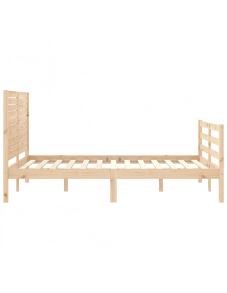 Giroletto con Testiera Small Double in Legno Massello