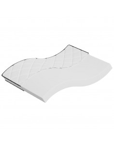 Materasso in Schiuma Mediamente Morbido 140x190 cm 2