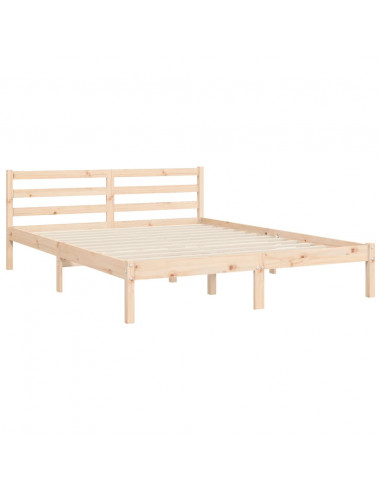 Giroletto con Testiera King Size in Legno Massello