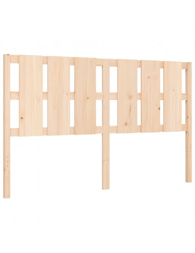 Giroletto con Testiera King Size in Legno Massello