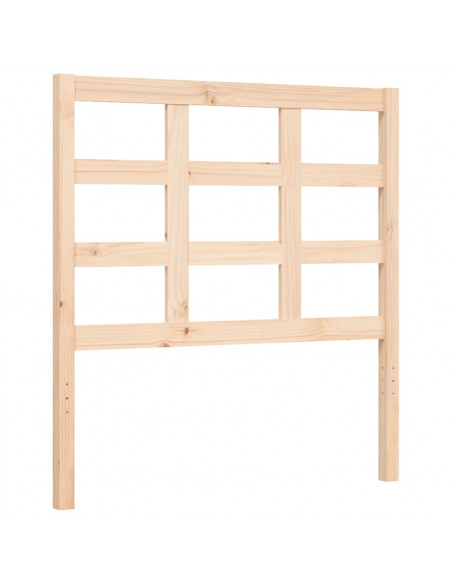 Giroletto con Testiera 100x200 cm in Legno Massello