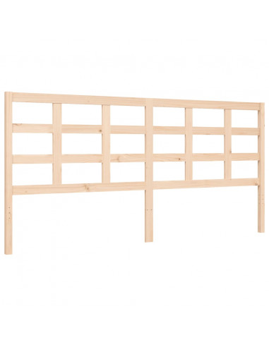 Giroletto con Testiera 200x200 cm in Legno Massello