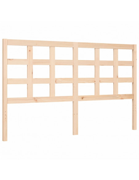 Giroletto con Testiera 160x200 cm in Legno Massello