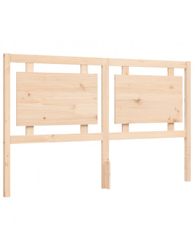 Giroletto con Testiera King Size in Legno Massello