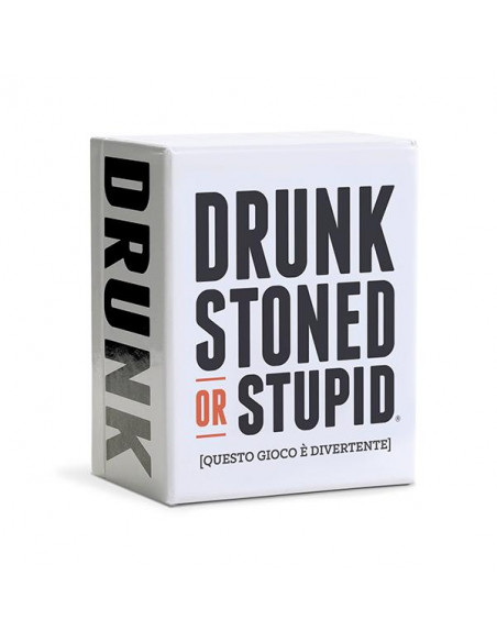 Asmodee Drunk Stoned or Stupid Gioco di carte per festa