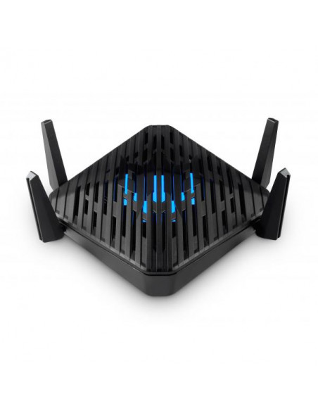 Acer Predator Connect W6 Wi-Fi 6 Router router wireless Gigabit Ethernet Tri-band (2,4 GHz/5 GHz/6 GHz) Nero