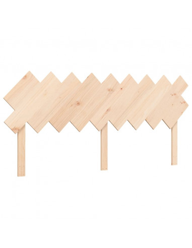 Giroletto con Testiera Super King Size in Legno Massello