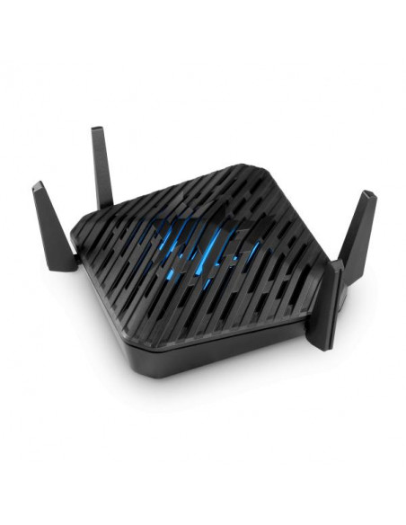 Acer Predator Connect W6 Wi-Fi 6 Router router wireless Gigabit Ethernet Tri-band (2,4 GHz/5 GHz/6 GHz) Nero