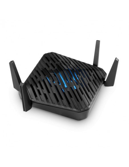 Acer Predator Connect W6 Wi-Fi 6 Router router wireless Gigabit Ethernet Tri-band (2,4 GHz/5 GHz/6 GHz) Nero