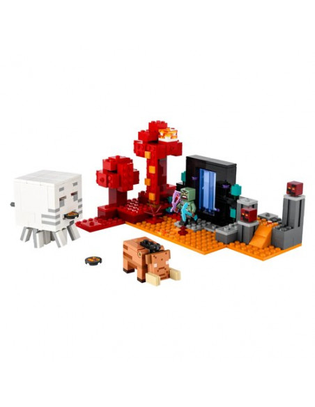 Agguato nel Portale del Nether LEGO 21255 MINECRAFT